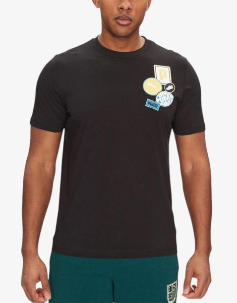 PUMA Graphics Icon Tee Black