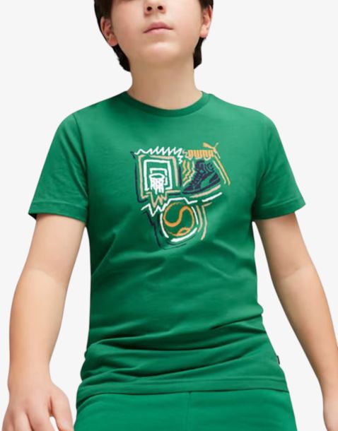 PUMA Graphics Year of Sports Tee B Green