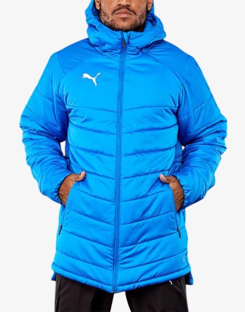 PUMA Liga Sideline Bench Jacket Blue
