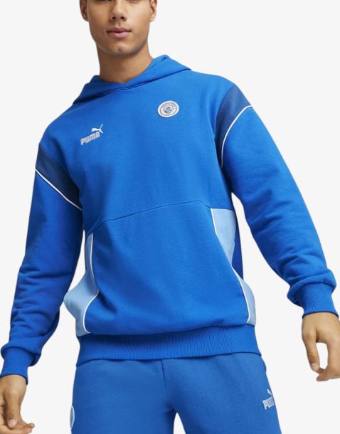 PUMA x Manchester City FC Ftblarchive Hoodie Racing Blue