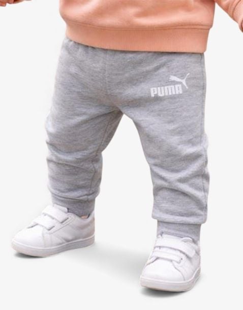 PUMA Minicats Ess Raglan Pants Grey