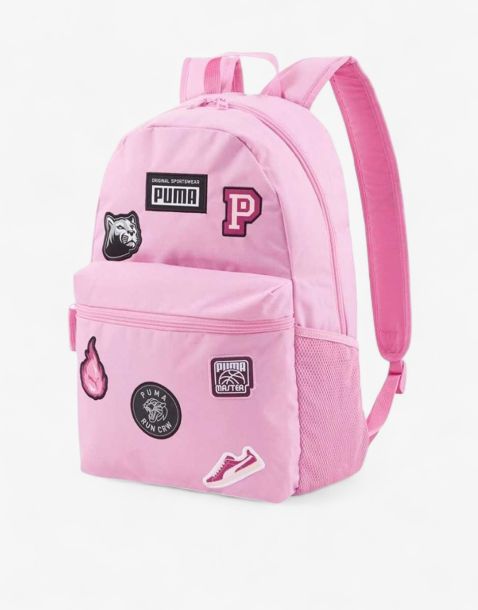 PUMA Patch Backpack Pink