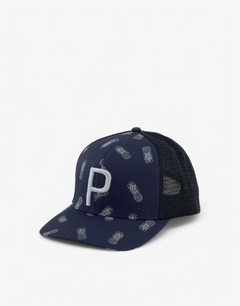 PUMA Pineapple Trucker P Cap Navy