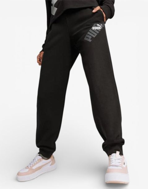 PUMA Power Colorblock High Waist Pants Black