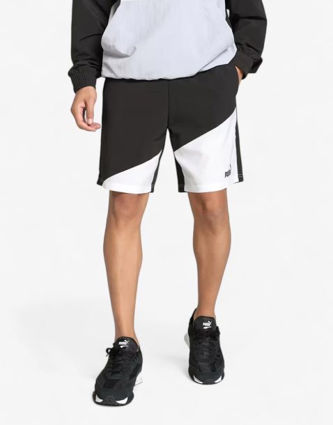 PUMA Power Colorblock Shorts Black/White