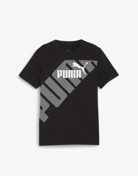 PUMA Power Graphic Tee Black