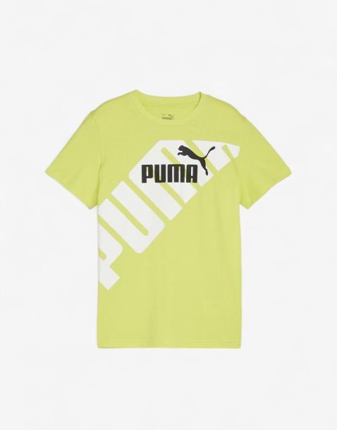 PUMA Power Graphic Tee Lime