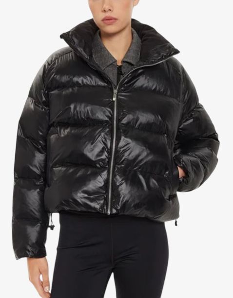 PUMA Shiny Puffer Jacket Black