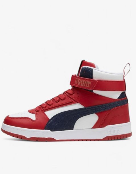 PUMA Rebound Game Shoes White/Red
