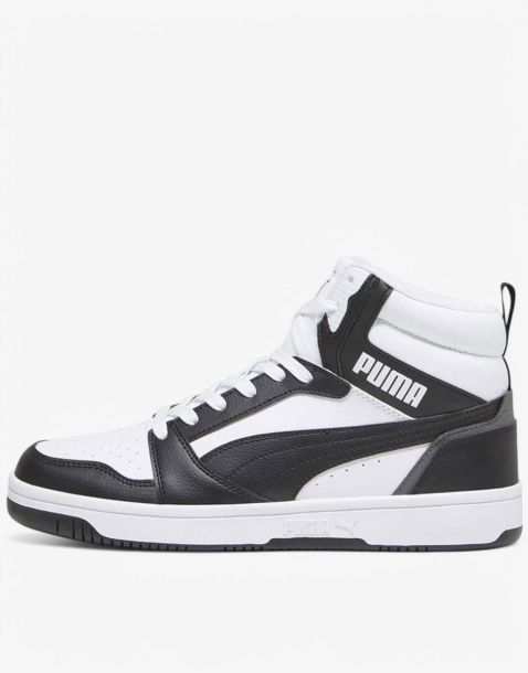 PUMA Rebound V6 Shoes White/Shadow Grey