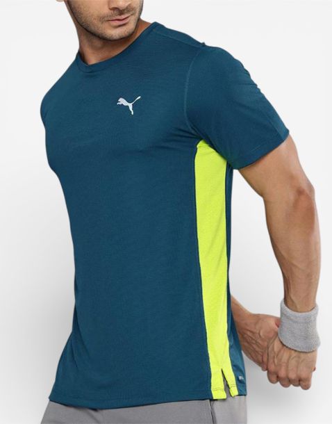 PUMA Run Favorite Tee Ocean Tropic