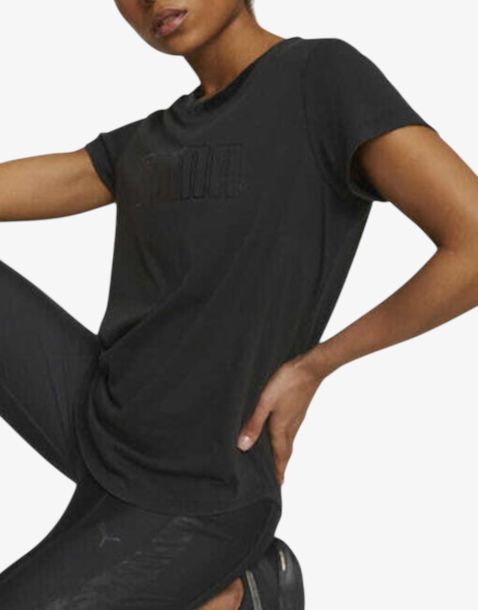 PUMA Safari Glam SS Tee Black