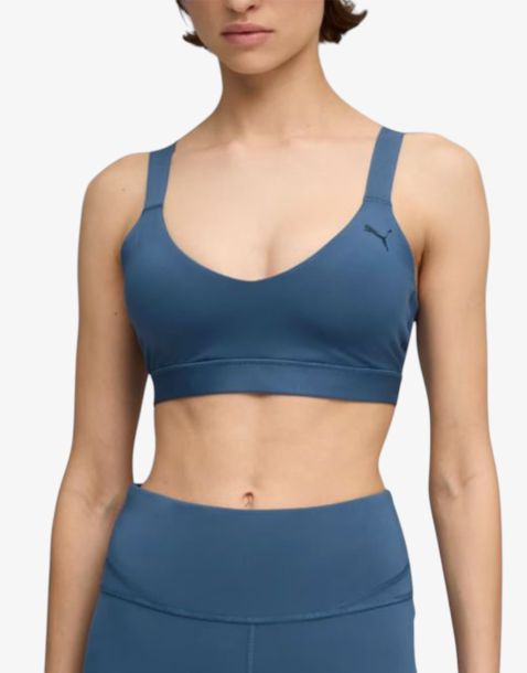 PUMA Shape Bra Low Blue
