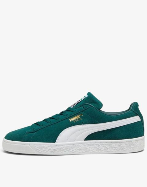 PUMA Suede Classic Green/White