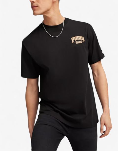 PUMA Team For The Fanbase Graphic Tee Black