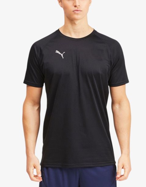 PUMA Training Jersey Tee Black M