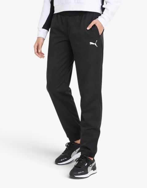 PUMA Women's Active Woven Pant Black