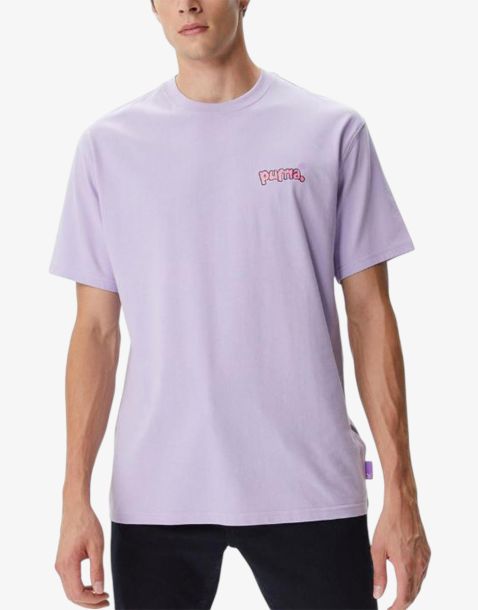 PUMA x 8 Enjamin Graphicl Tee Violet