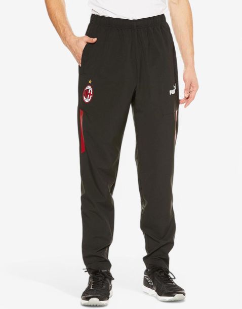PUMA x AC Milan Pre-Match Woven Pants Black