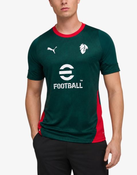 PUMA x AC Milan Training Jersey Black / Red