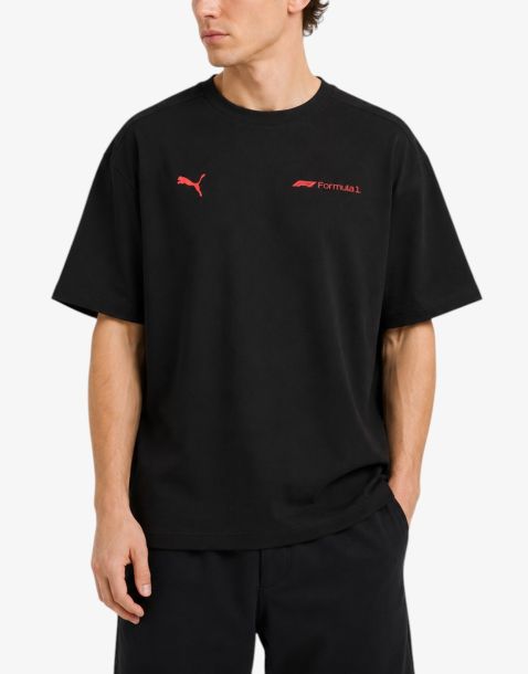 PUMA x Formula 1 Ess Casual Tee Black