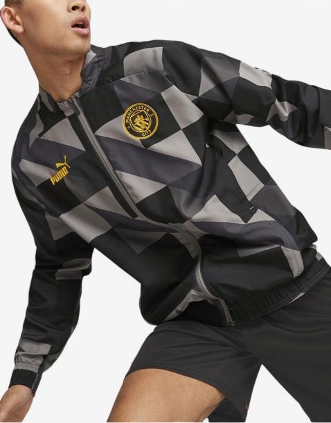 PUMA x Manchester City FC Track Jacket Grey/Black