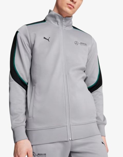 PUMA x Mercedes-AMG Petronas Formula 1 MT7+ Track Jacket Grey