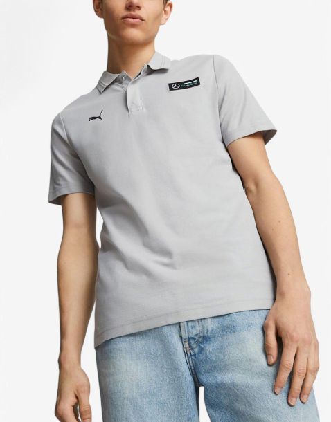 PUMA x Mercedes AMG Petronas Motorsport Polo Grey