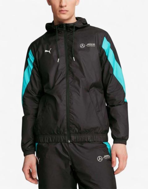 PUMA x Mercedes Amg Petronas F1 Waterproof Jacket Black