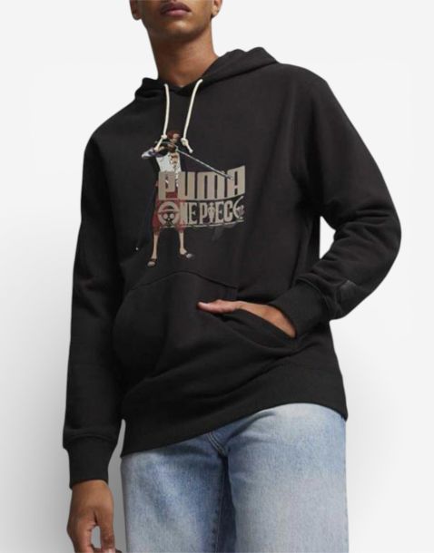 PUMA x One Piece Hoodie Black