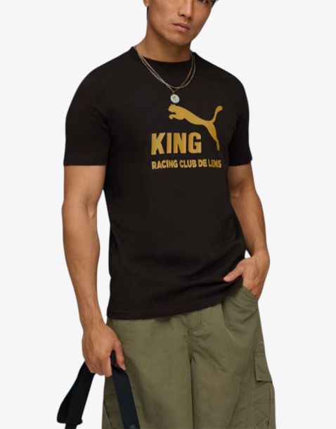 PUMA x RC Lens KING Logo Tee Black