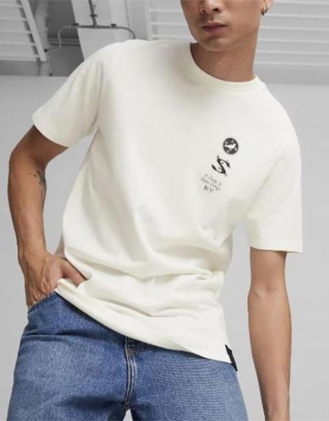PUMA x Staple Graphic Tee White