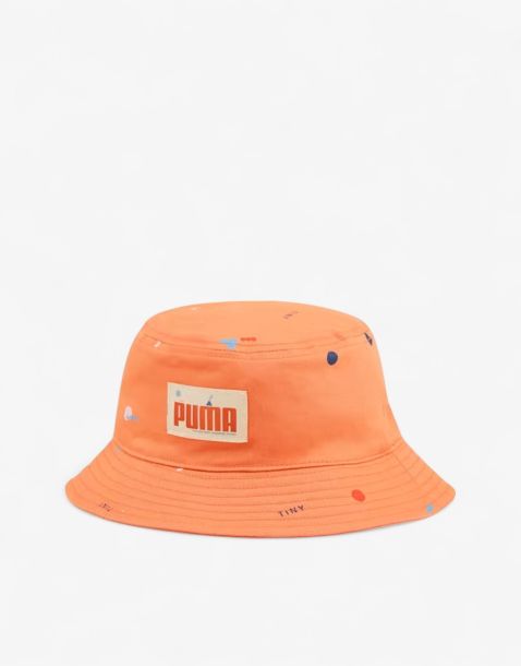 PUMA x Tiny Bucket Hat Orange Little Kids