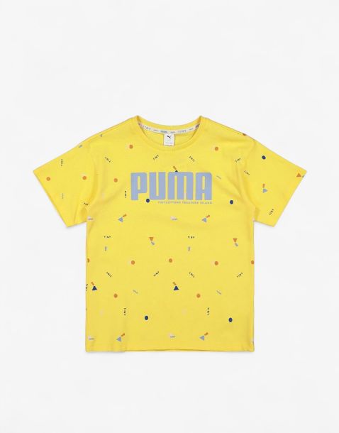 PUMA x Tinycottons Tee Yellow