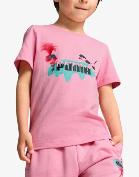 PUMA x Trolls Tee Pink