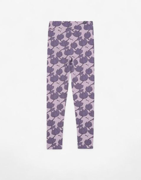 PUMA Essentials+ Blossom Leggings Purple