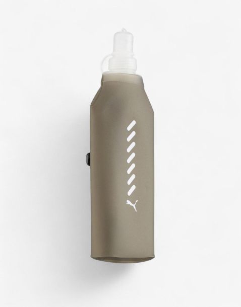 PUMA Running Soft Water Bottle 500 ml Brown