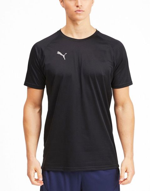 PUMA Training Jersey Tee Black M