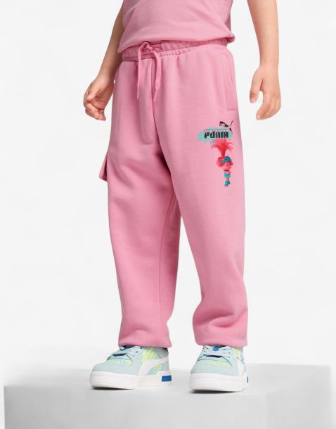PUMA x Trolls Cargo Pants Pink