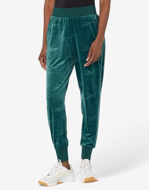 REEBOK Classics Energy Q4 Velour Pants Teal