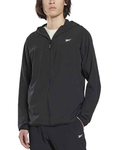 REEBOK Dynamax Woven Windbreaker Black на ТОП цена в Dress4less