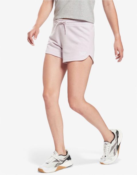 REEBOK Identity French Terry Shorts Purple