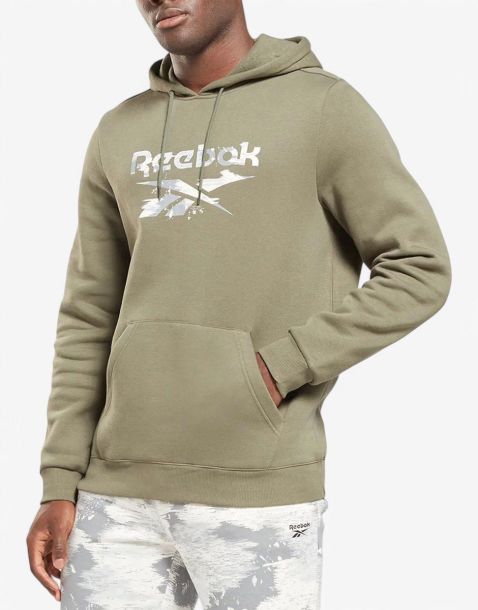 REEBOK Identity Modern Camo Hoodie Green