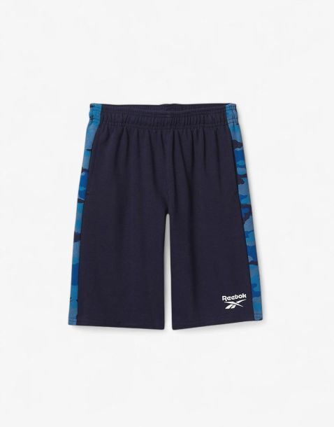 REEBOK Running Shorts Blue/Camo