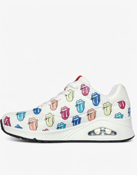 SKECHERS Uno Say It Loud Shoes White/Multi