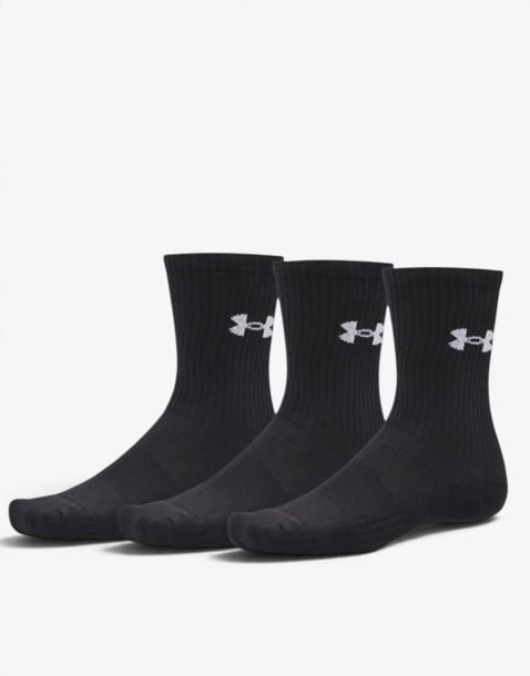 UNDER ARMOUR 3-Pack Performance Cotton Crew Back
