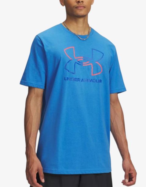 UNDER ARMOUR Gl Foundation Update Ss Tee Blue