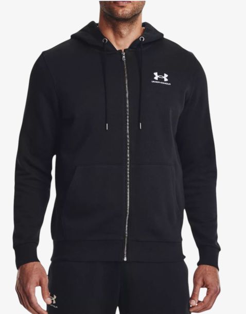 UNDER ARMOUR Icon Fleece FZ Hood Black