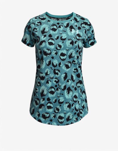UNDER ARMOUR Live Fierce Instinct Prnt Tee Blue