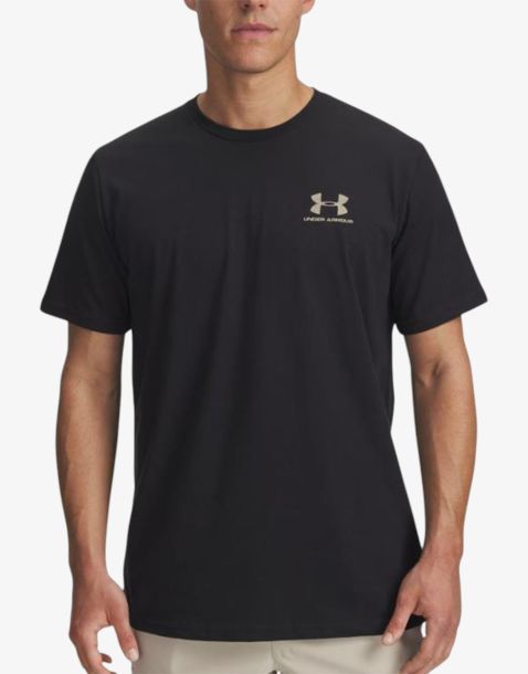 UNDER ARMOUR Sportstyle Left Chest Ss Tee Black